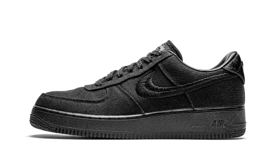 Nike Air Force 1 Low Stussy Black 1 Nike Air Force 1 Low Stussy Black