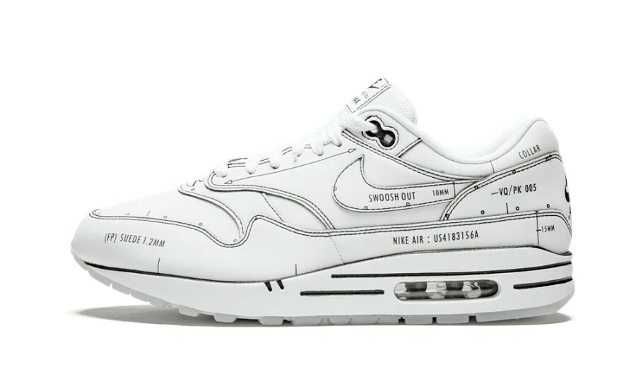 Nike Air Max 1 Tinker Schematic 1 Nike Air Max 1 Tinker Schematic