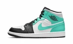 Air Jordan 1 Mid Igloo Island Green
