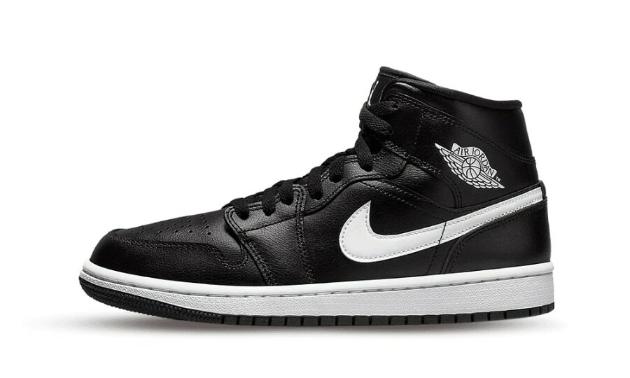 Air Jordan 1 Mid Black White (W) 1 Air Jordan 1 Mid Black White (W)