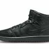 Air Jordan 1 Mid Triple Black (2022)
