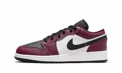 Air Jordan 1 Low Dark Beetroot Roma Green (GS)