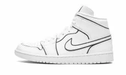 Air Jordan Jordan 1 Mid Iridescent Reflective White (W)