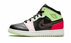 Air Jordan Jordan 1 Mid Glow-In-The-Dark (GS)