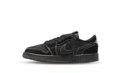 Travis Scott X Air Jordan 1 Low OG SP Black Phantom (PS)