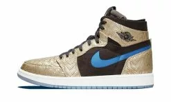 Air Jordan 1 High Zoom Air CMFT Gold Laser