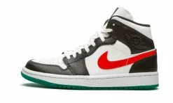 Air Jordan Jordan 1 Mid Alternate Swooshes Red Yellow (W)